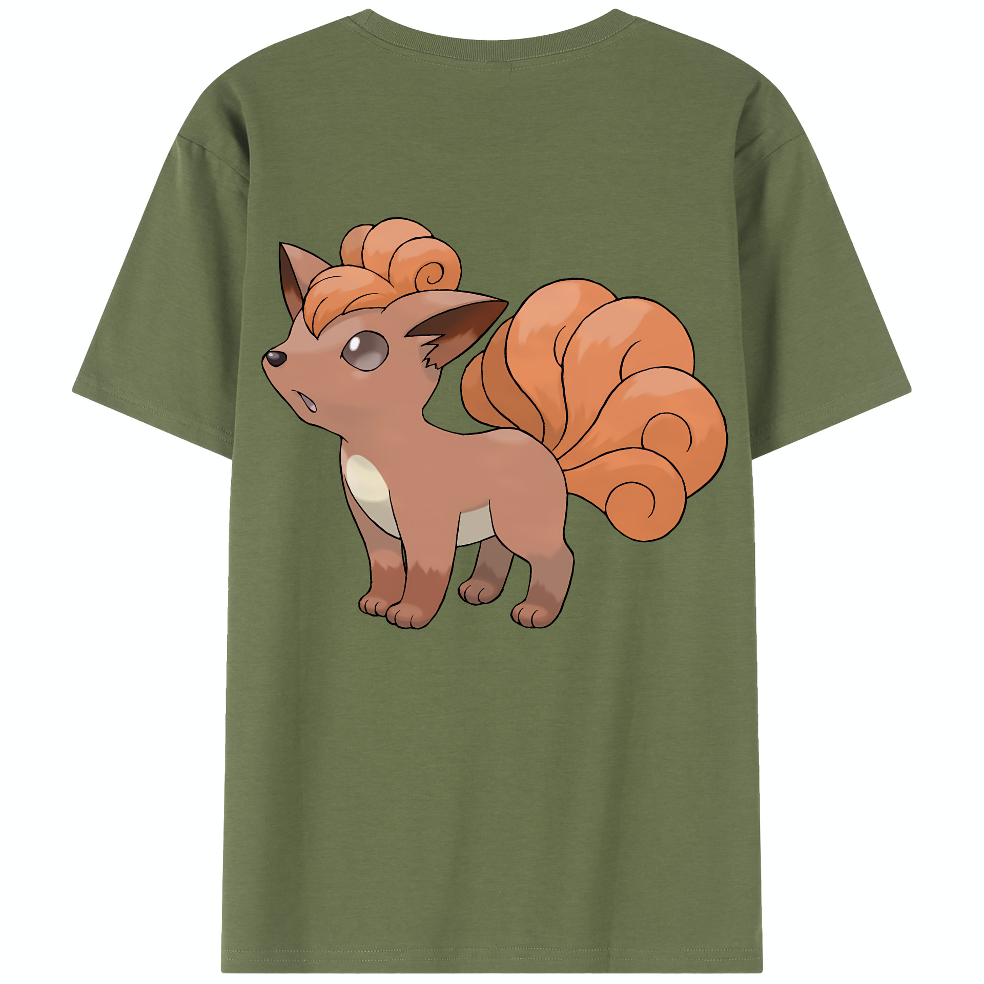 （画像用） ポケットモンスター Pokémon 綿100％半袖Tシャツ（背面プリント）